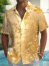 Royaura® Beach Vacation Men's Casual Stylish Hawaiian Shirt Summer Shirts Flowers Print Pocket Short Sleeve Sleeve Shirt Big Tall