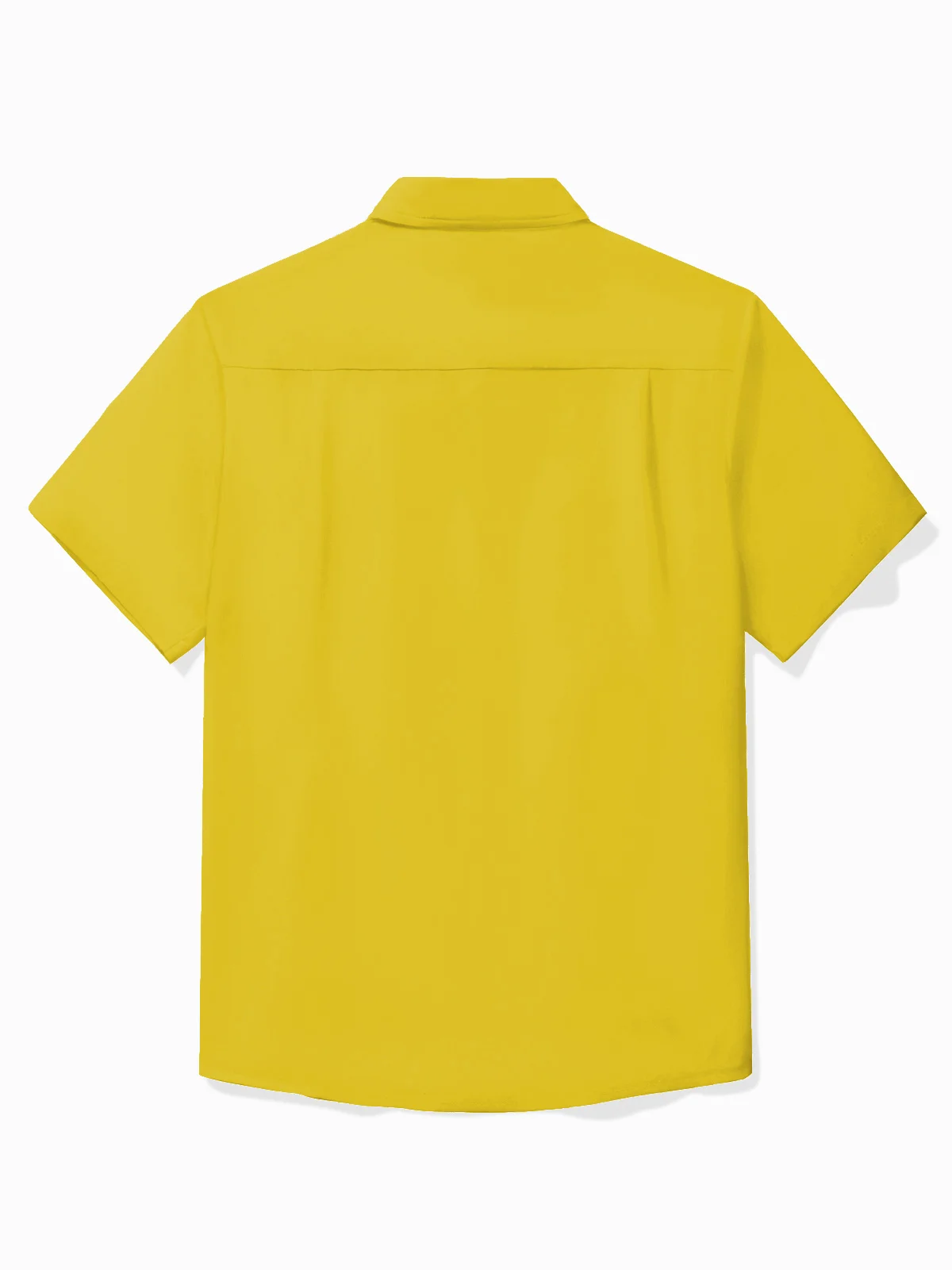 Royaura® Vintage Pinstripe flying eyeball Red Duck Panel BowLing Printed Chest Pocket Shirt Large Size Men's Shirt