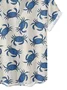 Men's Casual Ocean CreaturesCrab Printed Beach Hawaiian Shirt