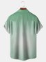 Royaura Comfortable Blended Coconut Tree and Holiday St. Patrick's Day Men's Oversized Short Sleeve Shirt